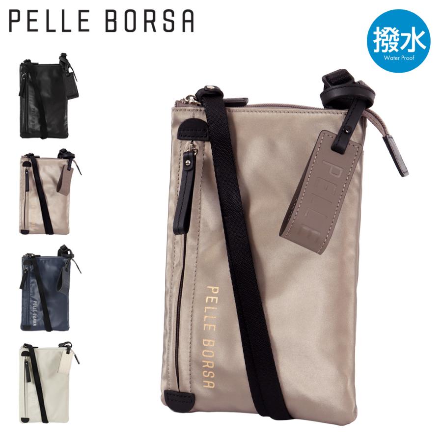 PELLE BORSA（ペレボルサ） スマホポシェット お財布ショルダー レディース チアーズ 205205 PELLE BORSA 軽量 ...