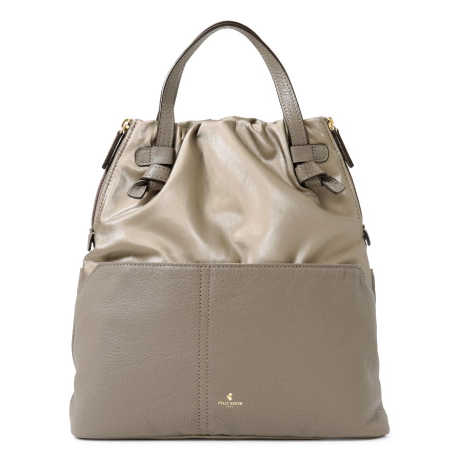 PELLE BORSA（ペレボルサ） ショルダーバッグ 本革 4WAY エコバッグ 