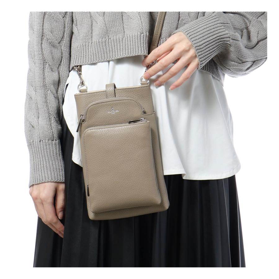 PELLE BORSA（ペレボルサ） スマホショルダー 本革 ショルダーバッグ