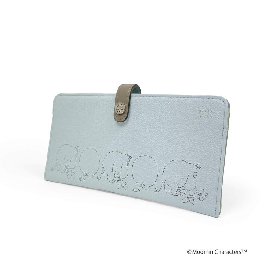 PELLE BORSA（ペレボルサ） ムーミン 長財布 本革 スナフキン