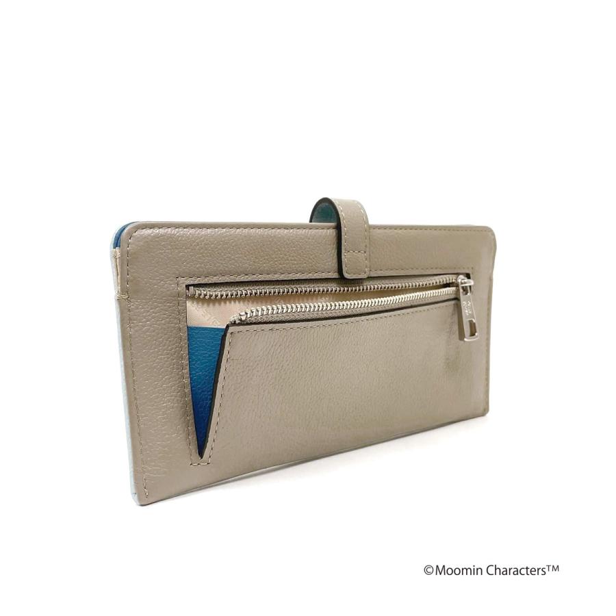 PELLE BORSA（ペレボルサ） ムーミン 長財布 本革 スナフキン