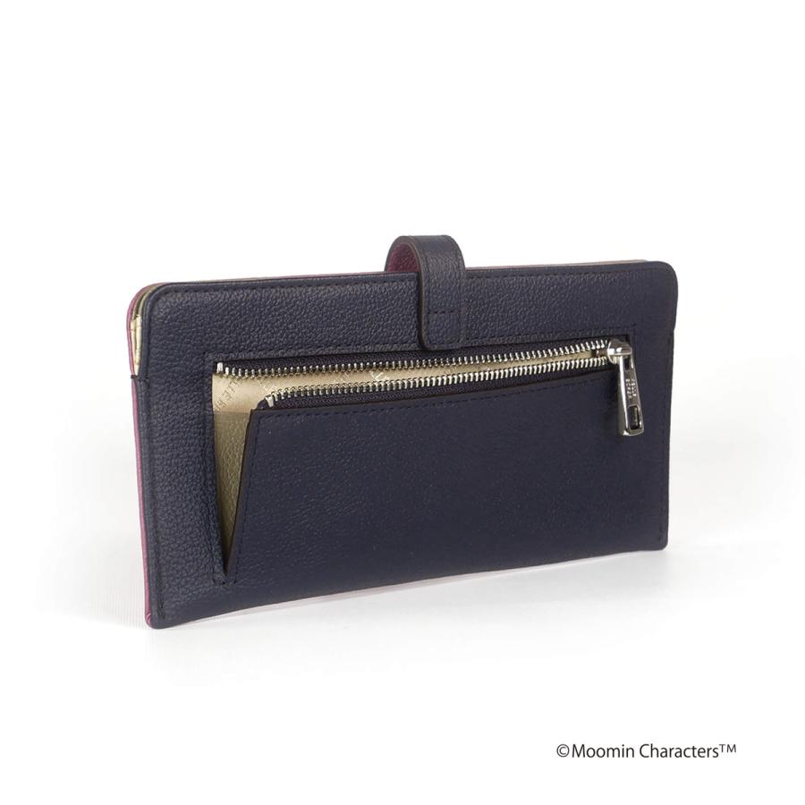 PELLE BORSA ムーミン ペレボルサ 長財布 本革 スナフキン PELLE BORSA ムーミン ペレボルサ 長財布 本革 スナフキン
