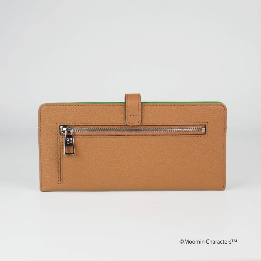PELLE BORSA（ペレボルサ） ムーミン 長財布 本革 スナフキン