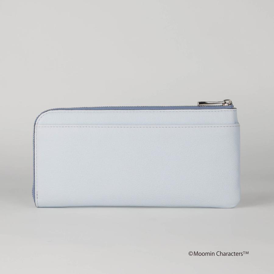PELLE BORSA（ペレボルサ） ムーミン 長財布 本革 L字ファスナー
