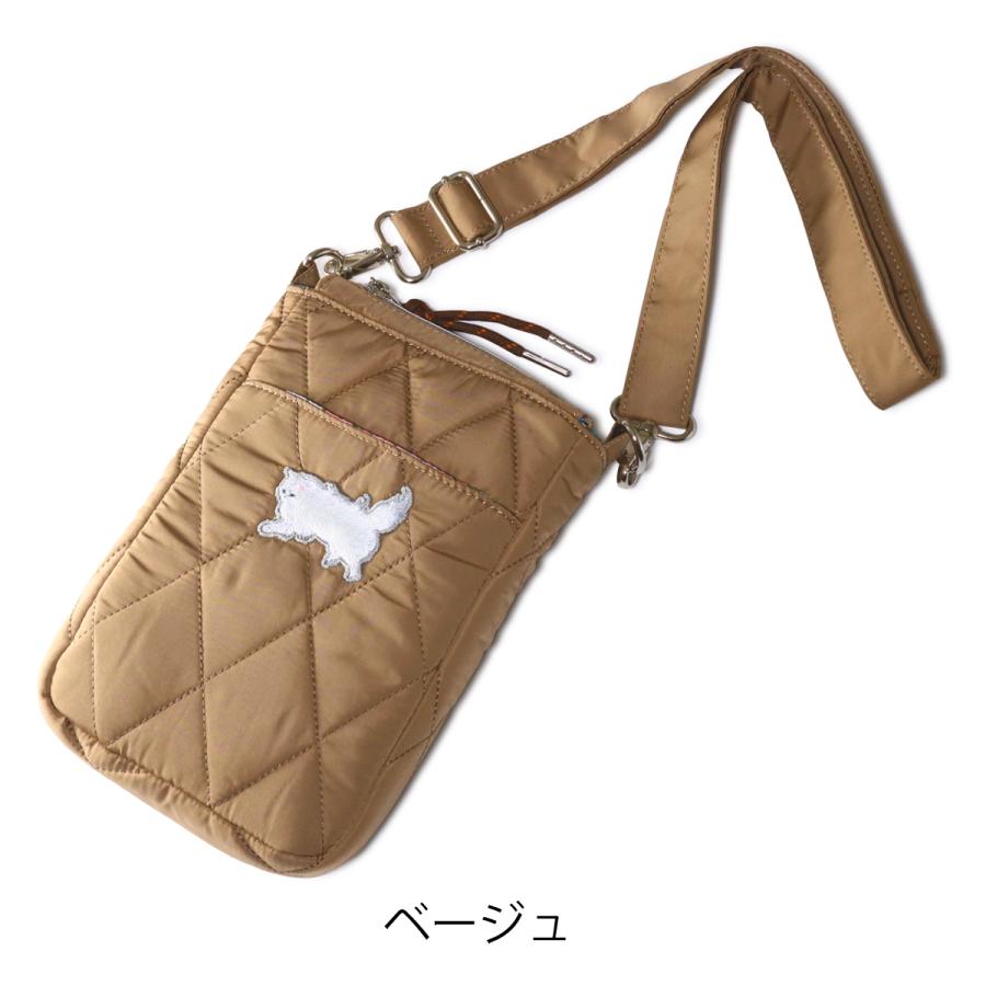 Paul&amp;Joe(ポール&amp;ジョー) ショルダーバッグ - ライトブルー×ベージュ×マルチ 猫柄/ACCESSOIRES PAUL & JOE - Paul&Joe(ポール&ジョー) ショルダーバッグ - ライト