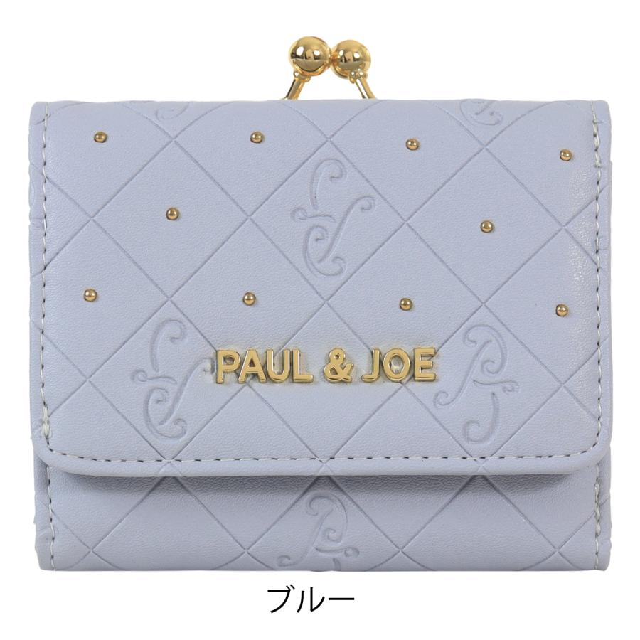 【新品未使用】PAUL & JOE ポール＆ジョー 二つ折り財布 がま口 箱付き PAUL & JOE ACCESSOIRES（ポールアンドジョーアクセソワ） ポール