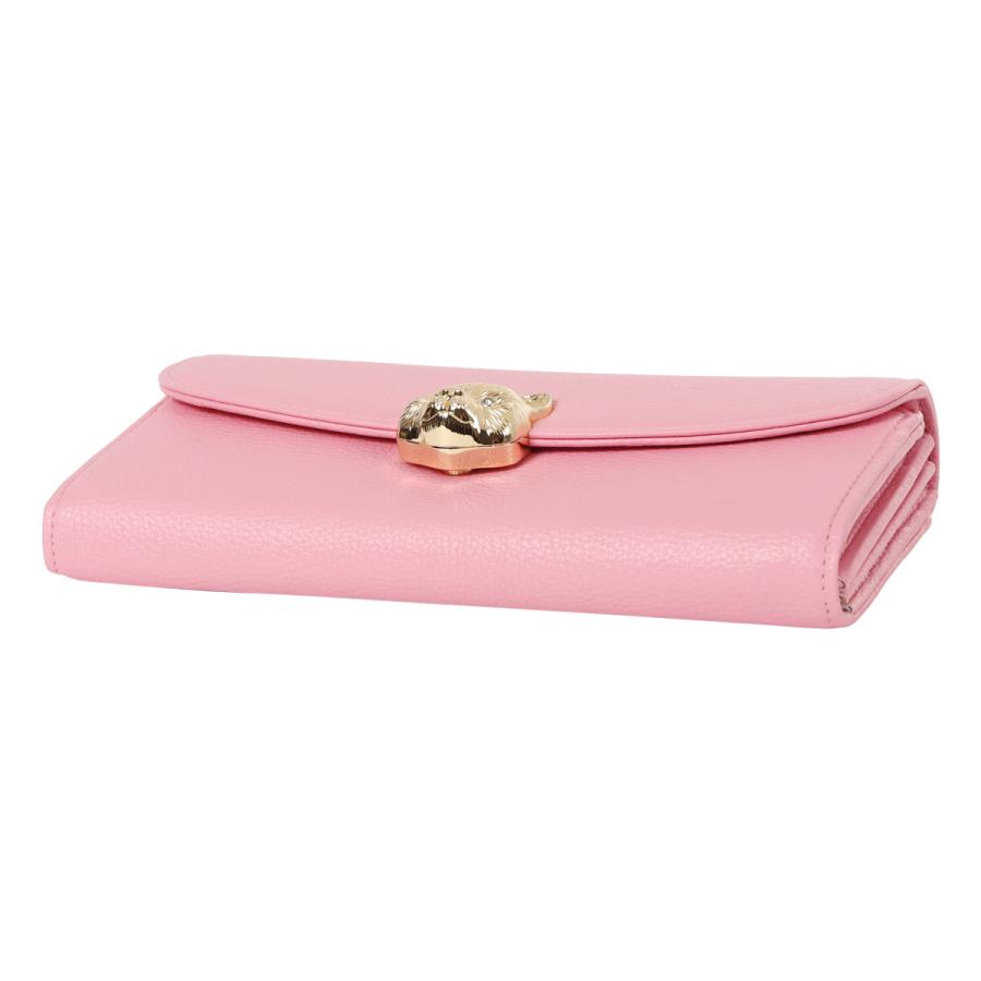 PAUL&JOE（ポール＆ジョー） アクセソワ 長財布 かぶせ 猫 3D CAT FACE