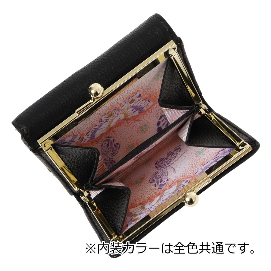PAUL&JOE（ポール＆ジョー） アクセソワ 三つ折り財布 猫 がま口 財布