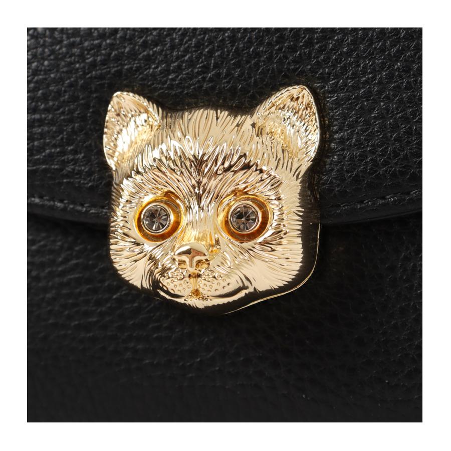 PAUL&JOE（ポール＆ジョー） アクセソワ 三つ折り財布 猫 がま口 財布