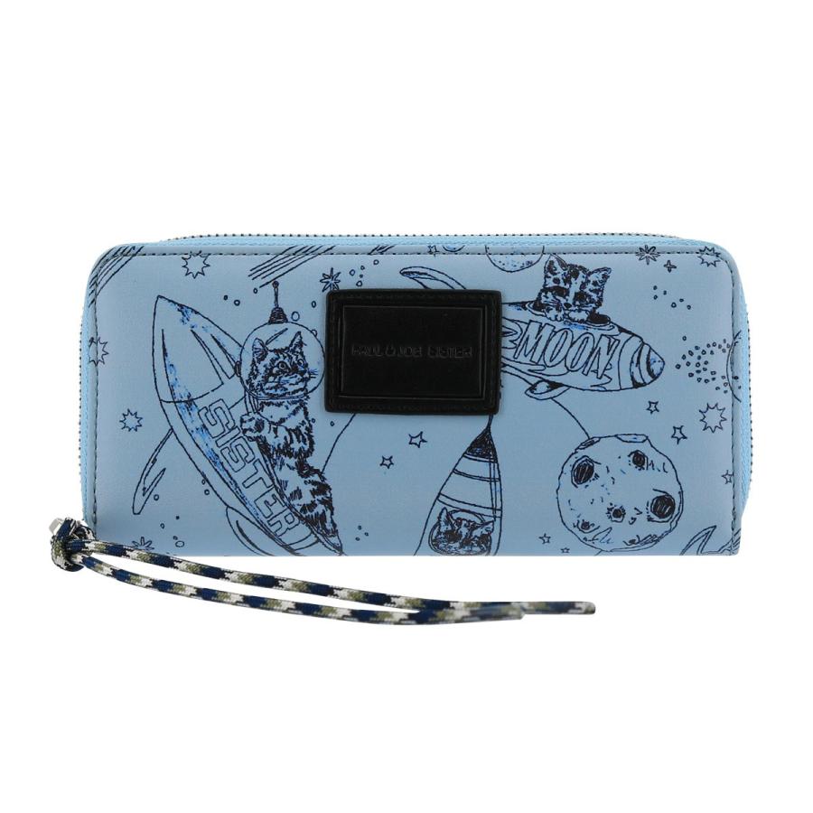 ポールアンドジョーシスター 長財布 ラウンドファスナー スペースキャットトラベラーズ レディース Pjs W212 ポールアンドジョー Paul Joe Sister 猫 サックスバーpaypayモール店 通販 Paypayモール