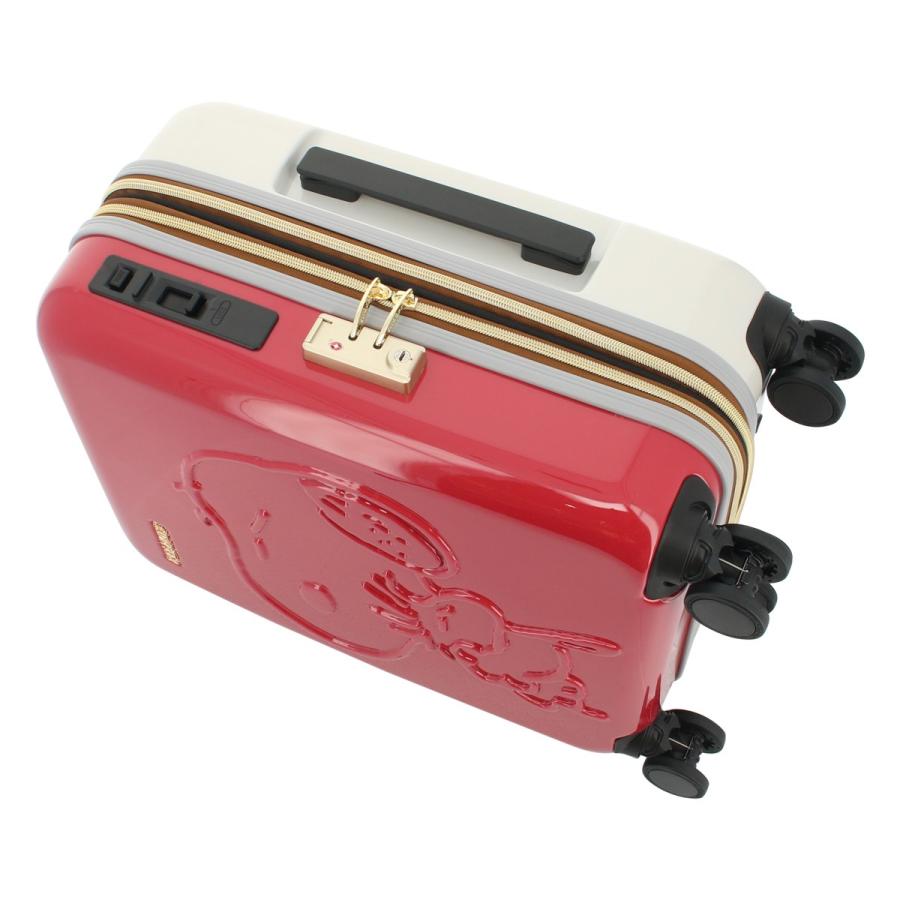 スヌーピー Snoopy スーツケース 機内持ち込み可 35l 46cm サービス 2 8kg レディース 拡張 Pn 026 ハード Peanuts Tsaロック搭載 ファスナー