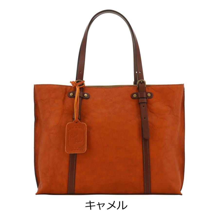 トートバッグ A4 本革 レディース 614062 日本製 ポレポレ Pole