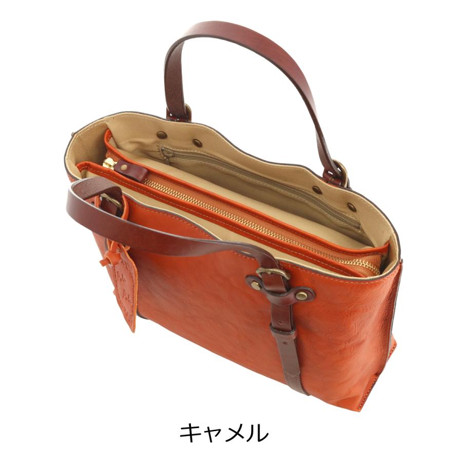 ポレポレ トートバッグ 本革 レディース 614121 日本製 Pole