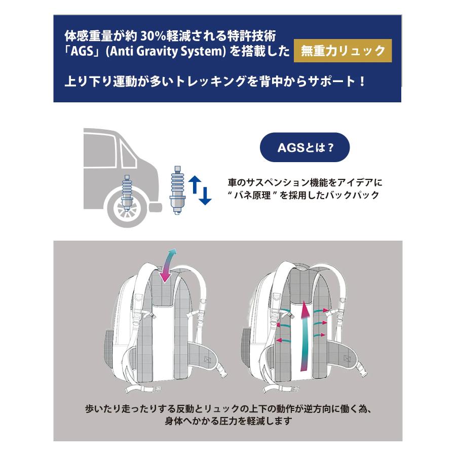 フェニックスアウトドア AGS Nomad エージーエス ノマド リュック おしゃれ かっこいい アウトドア ハイキング トレッキングの画像