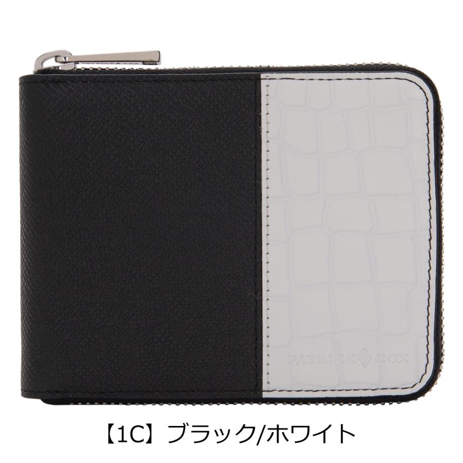 PATRICK COX（パトリックコックス） ラウンドファスナー二つ折り財布