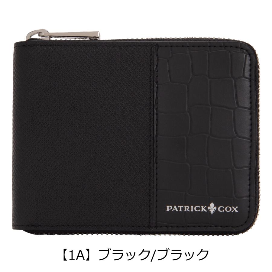 PATRICK COX（パトリックコックス） ラウンドファスナー二つ折り財布