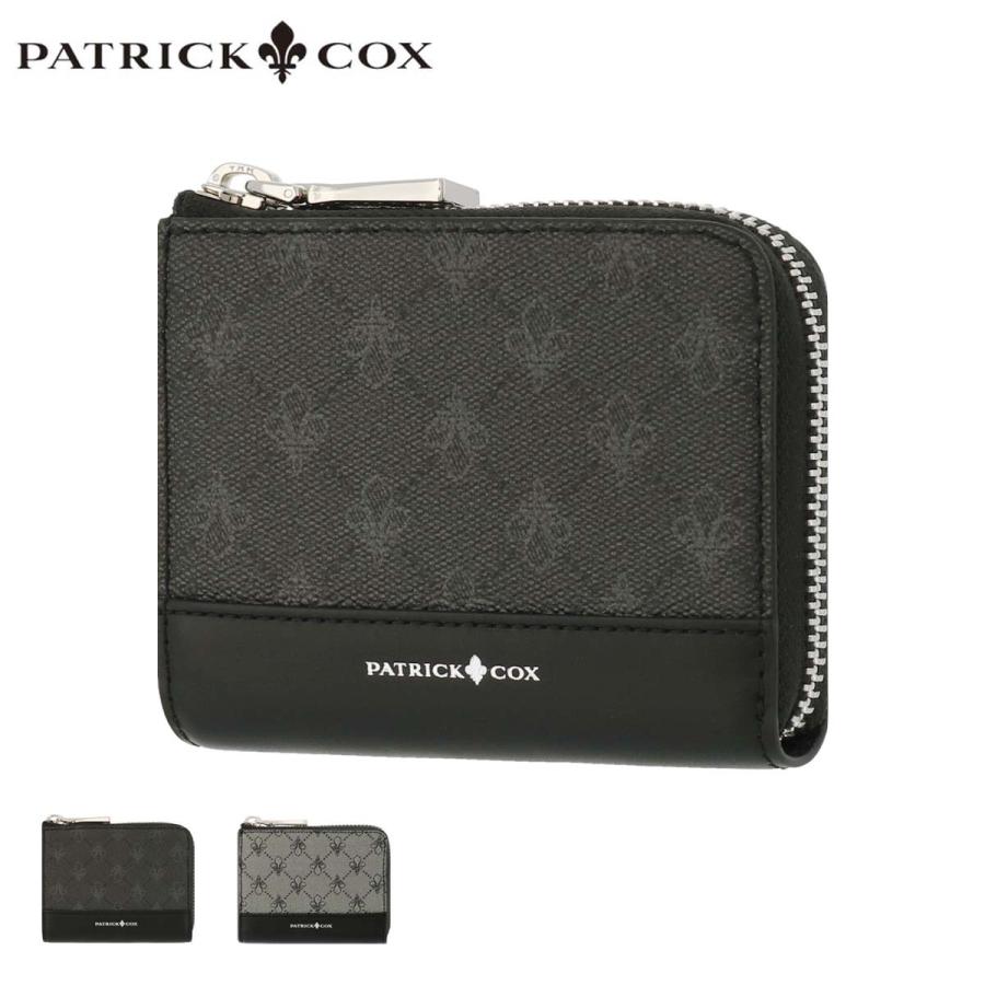 PATRICK COX（パトリックコックス） 財布 小銭入れ コインケース L字ファスナー プレイドキングス メンズ PXMW9LC1 PATRICK  COX 牛革 本革 レザー : サックスバーYahoo!店 - 通販 - Yahoo!ショッピング