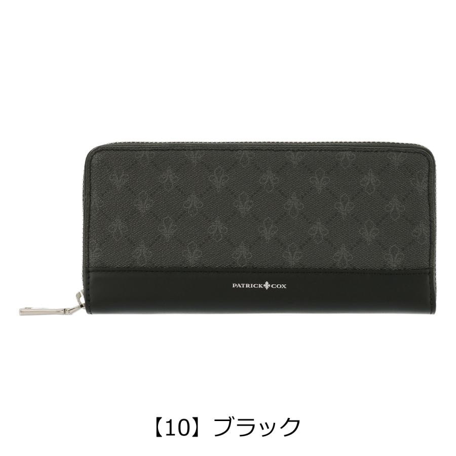 PATRICK COX（パトリックコックス） 長財布 ラウンドファスナー