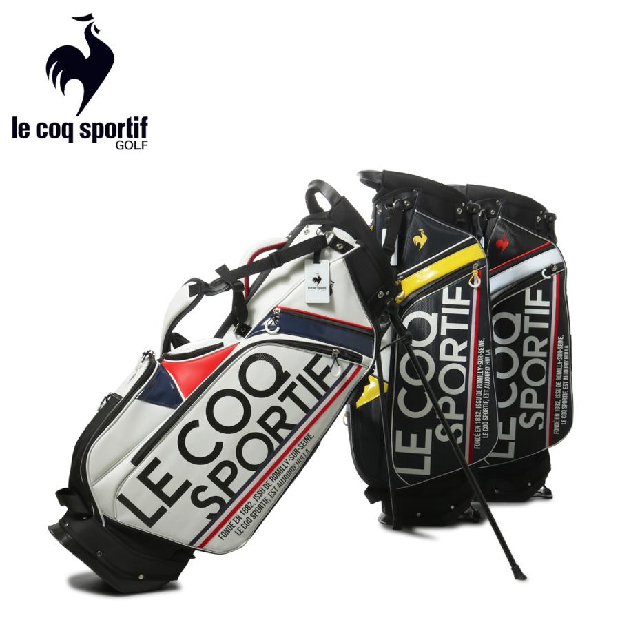 le coq sportif ルコックスポルティフ ゴルフ キャディバッグ le coq sportif ルコックスポルティフ ゴルフ キャディバッグ