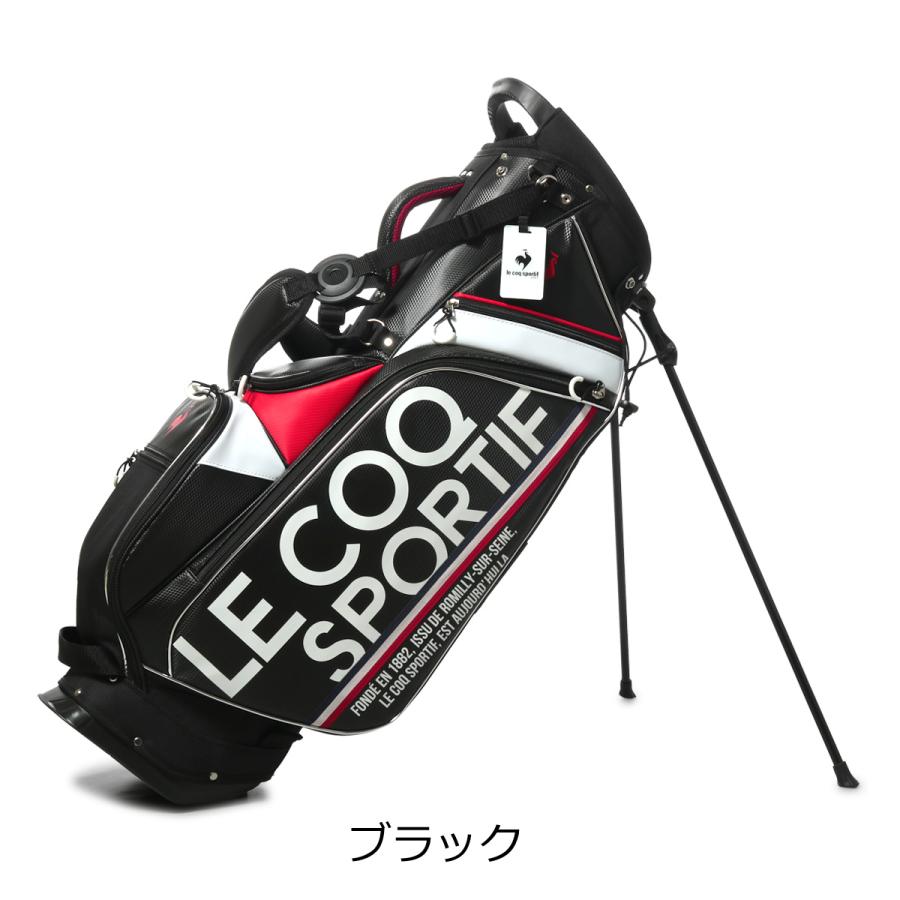 ルコックスポルティフ ゴルフ キャディバッグ スタンド型 4分割 9型 47 