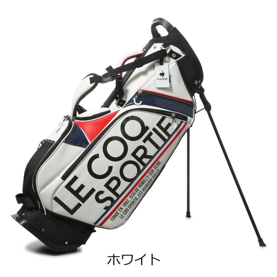 le coq sportif ルコックスポルティフ ゴルフ キャディバッグ le coq sportif ルコックスポルティフ ゴルフ キャディバッグ