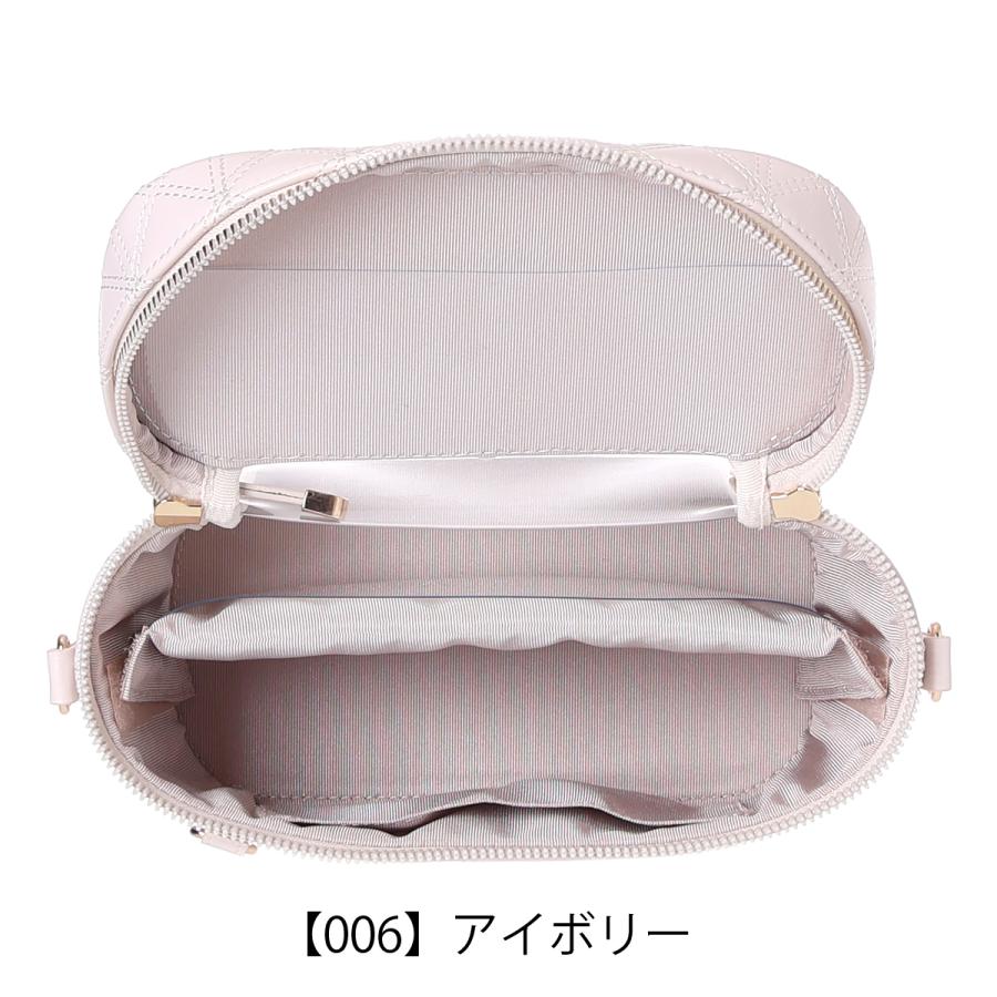 クリアバッグ 推し活バッグ バニティバッグ 合皮キルトバニティ2WAY