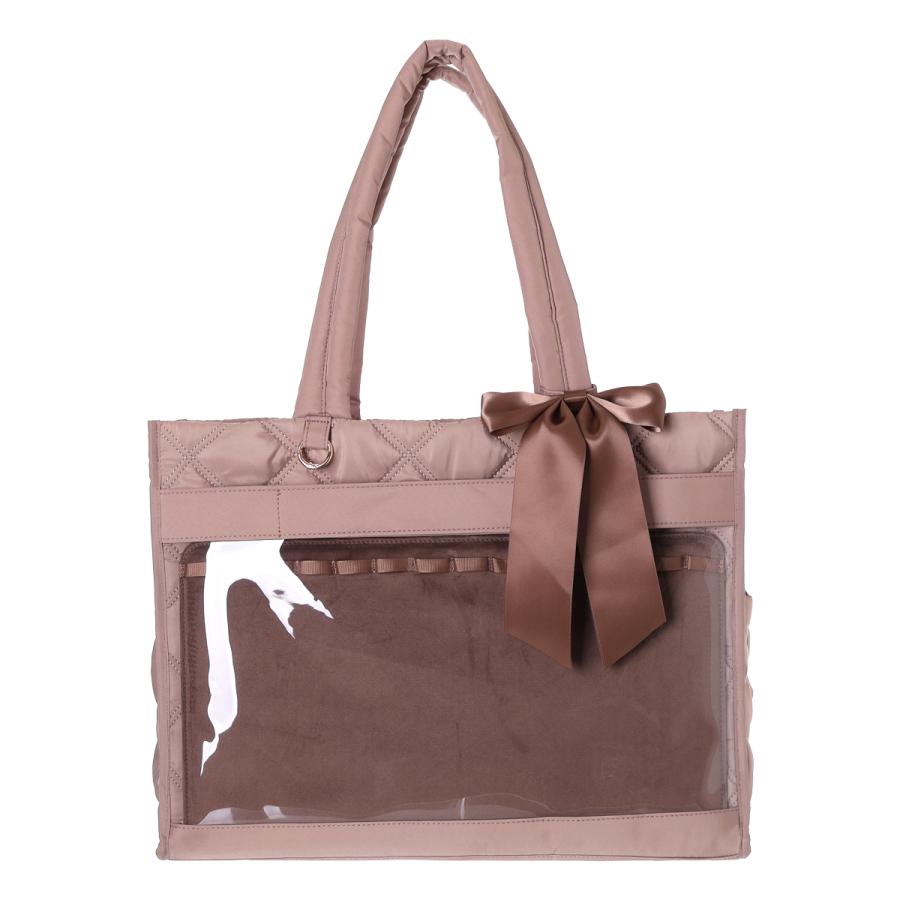 クリアトート 推し活バッグ トートバッグ B4 横型 推し窓横型トート