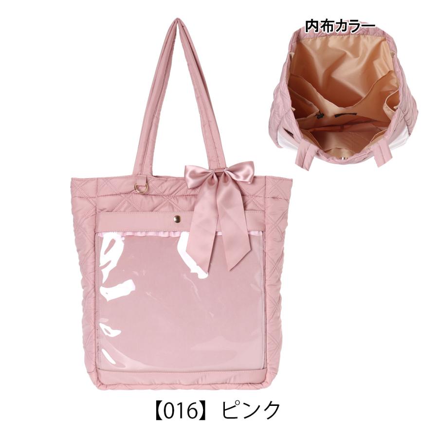 クリアバッグ 推し活バッグ トートバッグ B4 縦型 推し窓トート