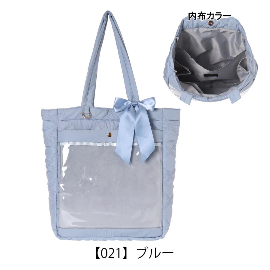 クリアバッグ 推し活バッグ トートバッグ B4 縦型 推し窓トート