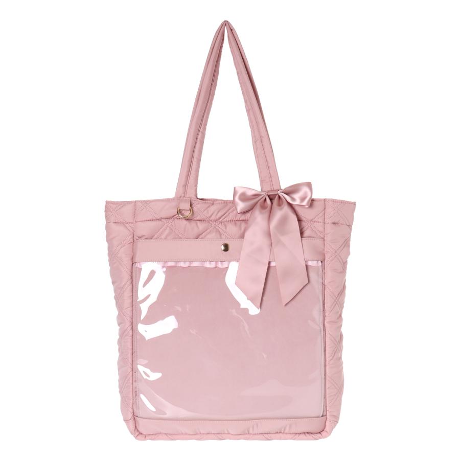 クリアバッグ 推し活バッグ トートバッグ B4 縦型 推し窓トート