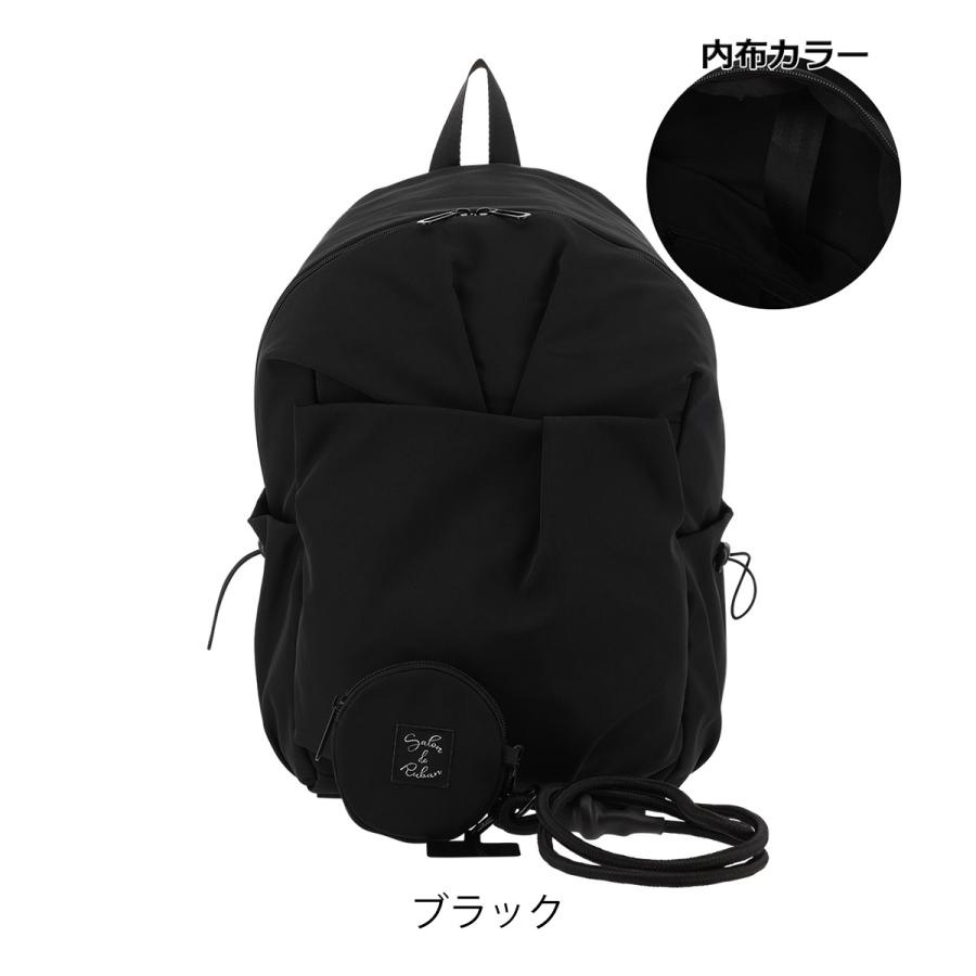 リュック A4 レディース サロン ド ルヴァンRBB-234 SALON de RUBAN | リュックサック ナイロン スマホショルダー スマホホルダーの画像