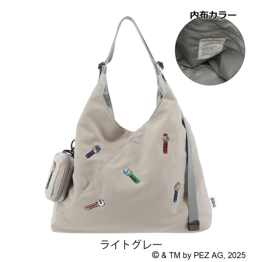 サロン ド ルヴァン ペッツ トートバッグ レディースRBB-251 SALON de RUBAN PEZ | 2WAY ショルダーバッグ A4 ポーチ付き ナイロンの画像