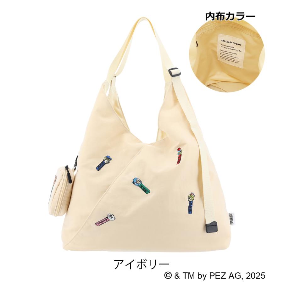 サロン ド ルヴァン ペッツ トートバッグ レディースRBB-251 SALON de RUBAN PEZ | 2WAY ショルダーバッグ A4 ポーチ付き ナイロンの画像