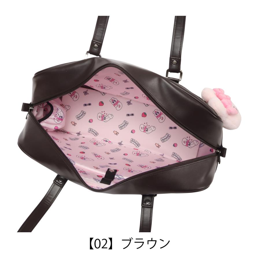 エスターバニー スクールバッグ スクバ 当社限定 マスコットチャーム付き  ESTHER BUNNY 韓国キャラクター A4 通学 入学 高校生 通学バッグ_29の画像