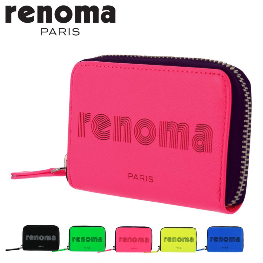 renoma（レノマ） パリス 財布 小銭入れ コーラル メンズ レディース