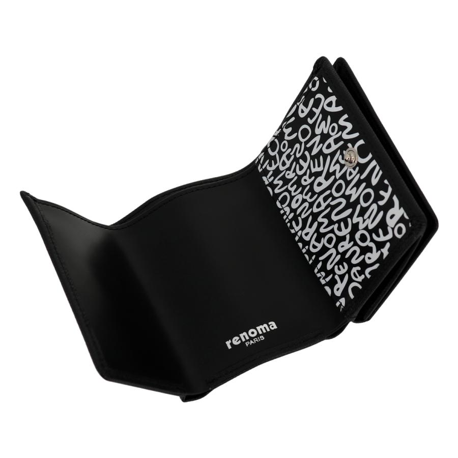 renoma（レノマ） パリス 三つ折り財布 コーラル メンズ レディース