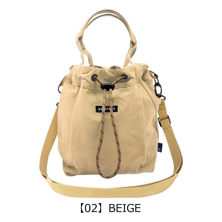 ROOTOTE（ルートート） 巾着バッグ ショルダーバッグ 2WAY レディース