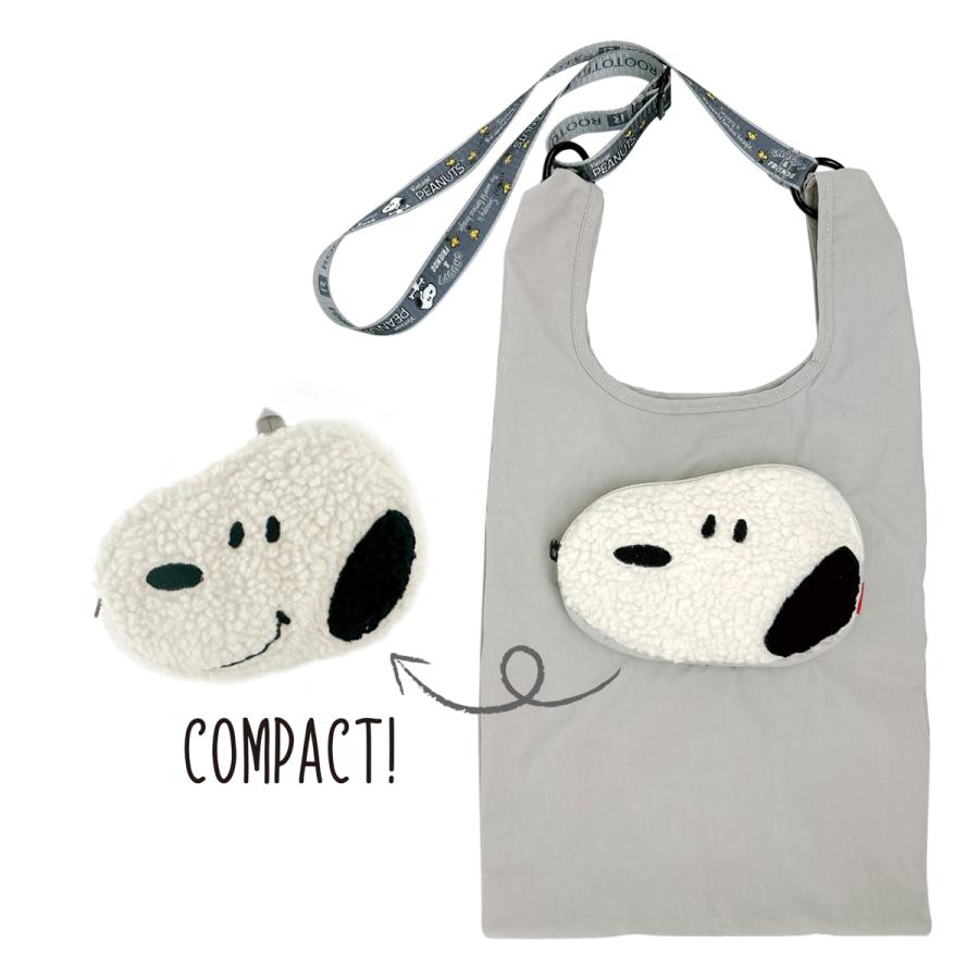 ROOTOTE（ルートート） スヌーピー ピーナッツ 折りたたみバッグ エコ