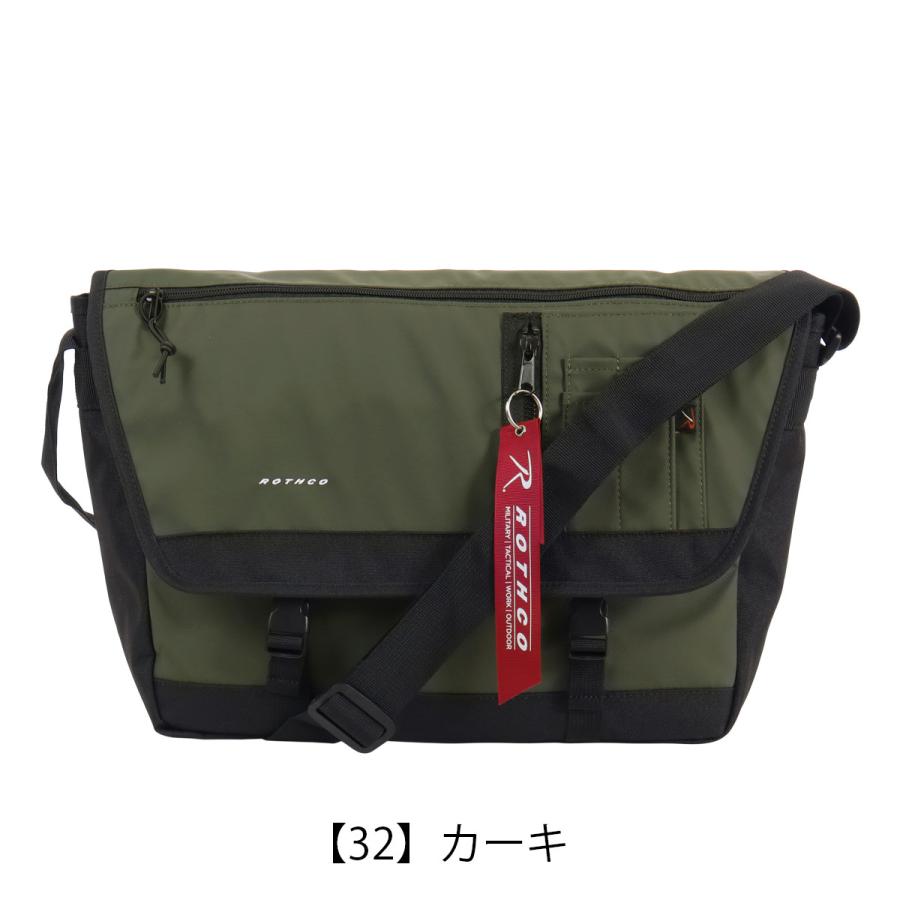 ROTHCO（ロスコ） ショルダーバッグ B4 横型 撥水 大きめ メンズ 45076