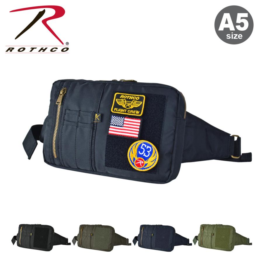 ROTHCO（ロスコ） ウエストバッグ ウエストポーチ ボディバッグ A5