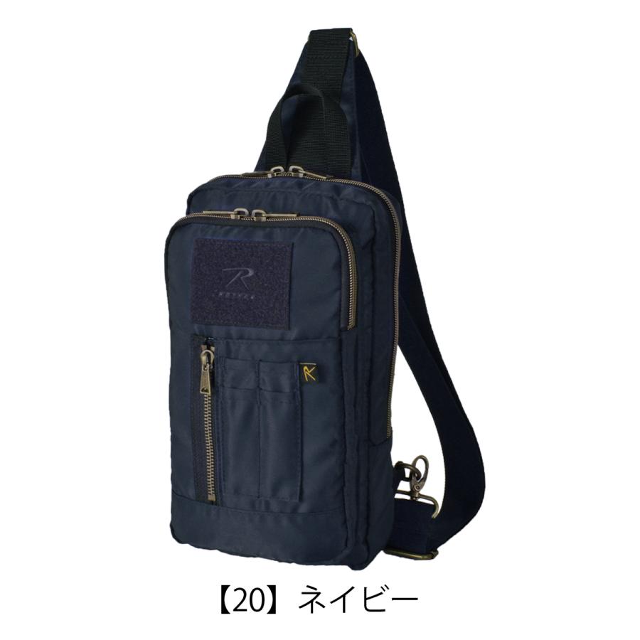 ロスコ フィールドパック ブラック ROTHCO（ロスコ） ボディバッグ 縦型 ショルダーバッグ A5 45080 Air
