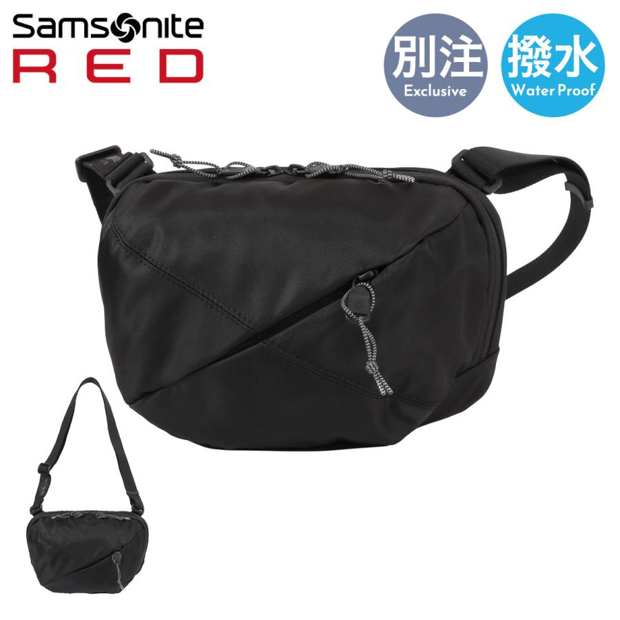 Samsonite RED サムソナイトレッド ボディバッグ S バイアスジャック4D