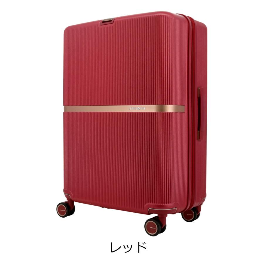 Samsonite サムソナイト スピナー69 スーツケース レッド Samsonite（サムソナイト） スーツケース 92L 69cm 4.6kg ミンター