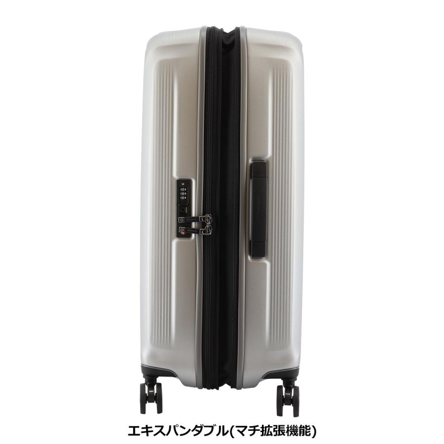 サムソナイト スーツケース ヌオン スピナー 79(86)L 64cm 3.2kgNUON