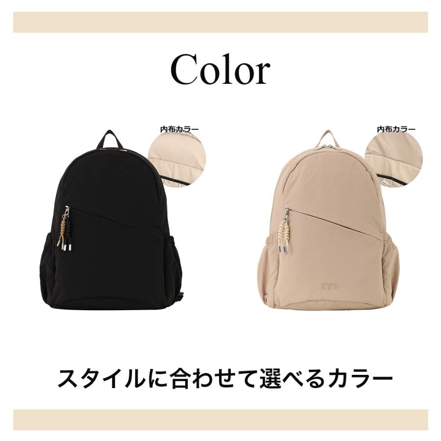 Samsonite RED サムソナイトレッド リュック A4 別注 レディース