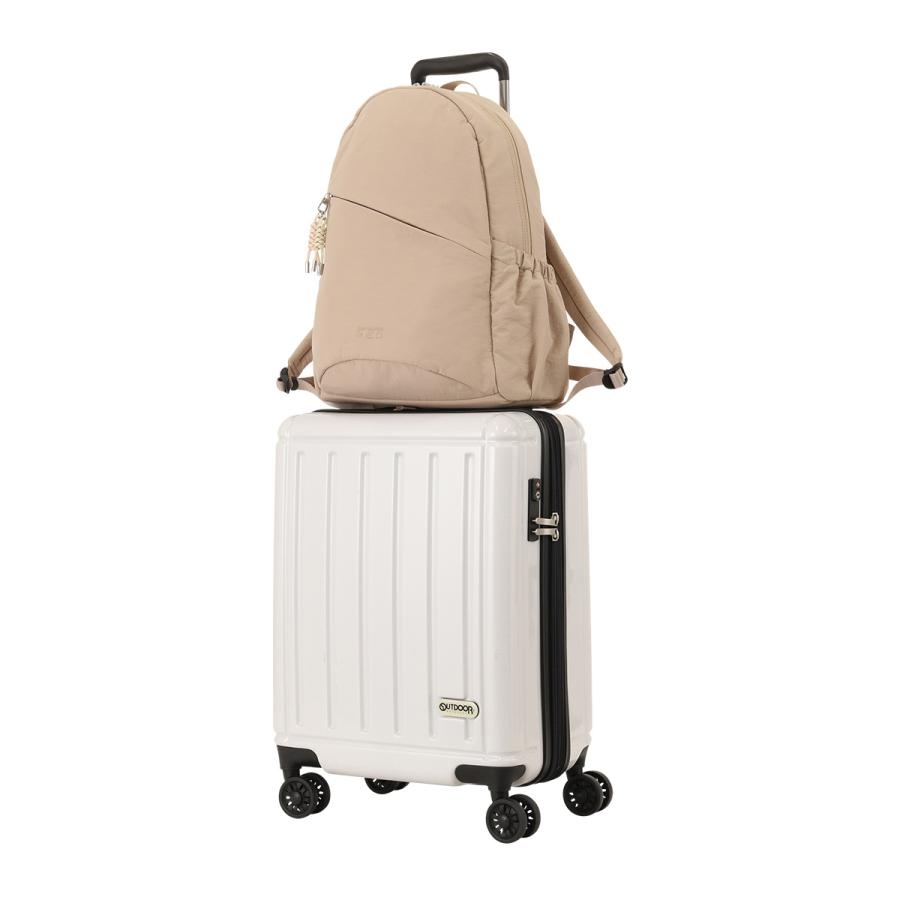 サムソナイトレッド リュック A4 別注 レディース ラウンドバックパック パフィオーバーナイター Samsonite RED ROUND BACKPACK リュックサックの画像