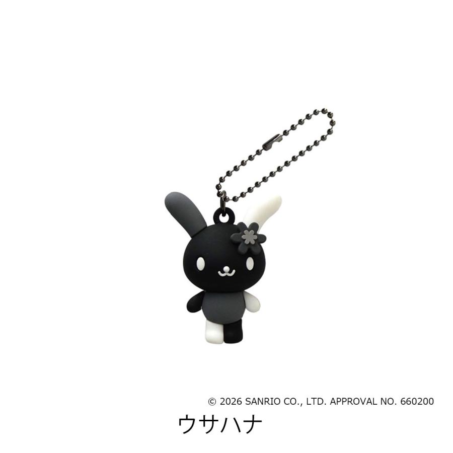 sanrio（サンリオ） サンリオキャラクターズ モノクロ キーホルダー