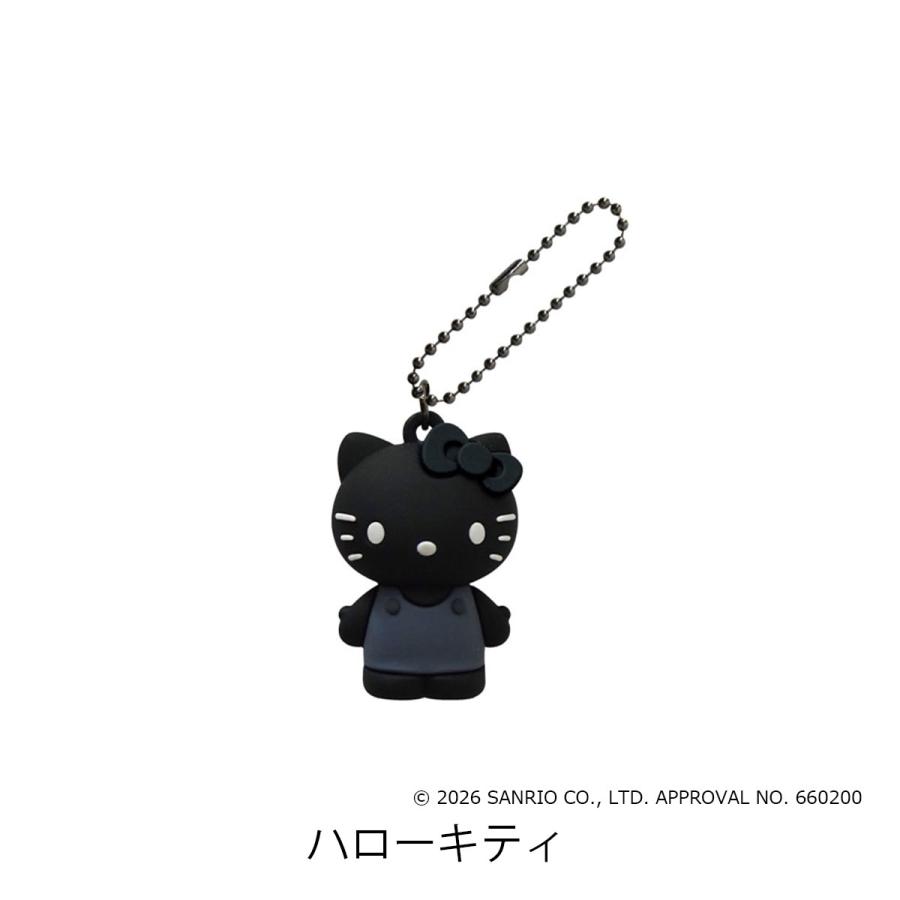 sanrio（サンリオ） サンリオキャラクターズ モノクロ キーホルダー
