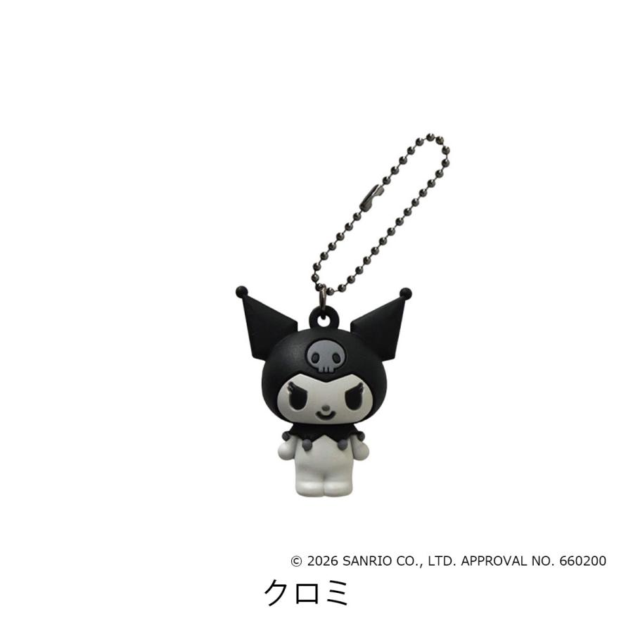 sanrio（サンリオ） サンリオキャラクターズ モノクロ キーホルダー