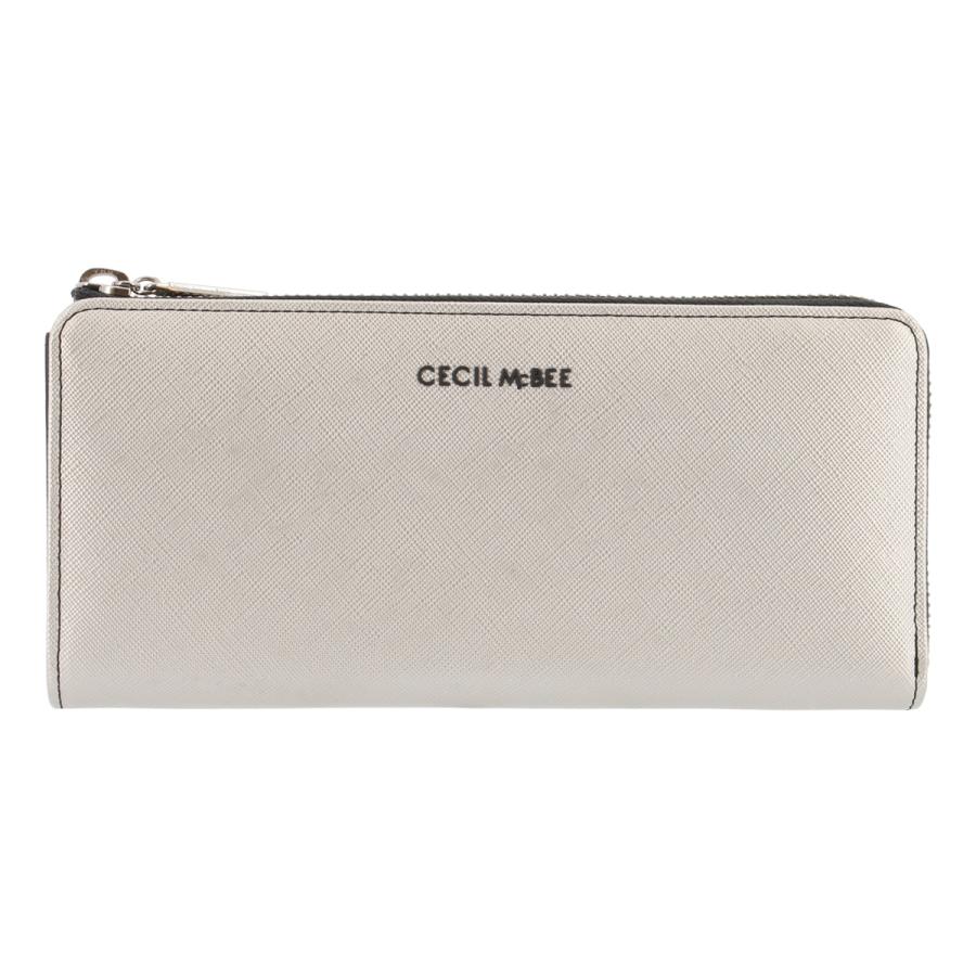 スーパーセール期間限定 セシルマクビー 長財布 ブランド かわいい シンプル Mcbee Cecil レディース661 ダブル L字ファスナー 長財布 カラー 62 パープル Psicanalise Sp Com Br